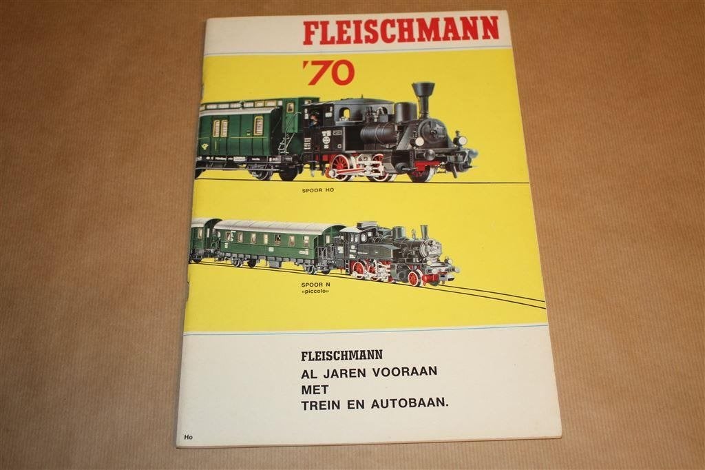 Catalogus Fleischmann HO - 1970, Wisselstroom, Wagon, Ophalen of Verzenden, Zo goed als nieuw