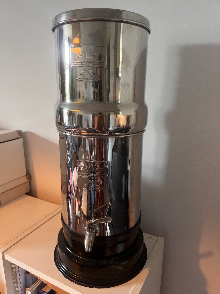 Berkey waterfilter, Ophalen, Zo goed als nieuw
