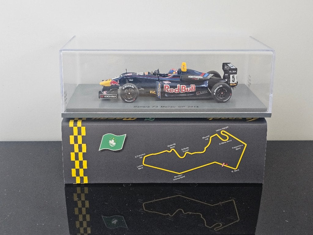 Dallara F3, M. Verstappen # 5, GP Macau '14. <NIEUW> TOPPER, Ophalen of Verzenden, Nieuw, Auto, Overige merken