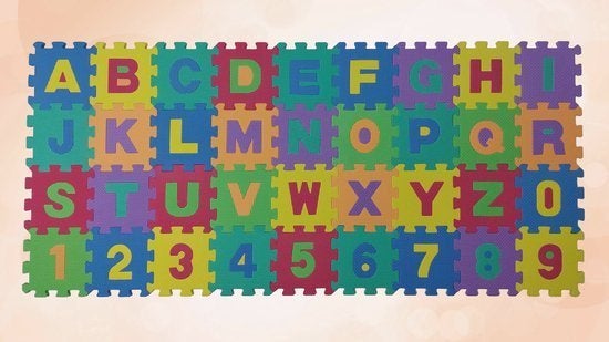 Partij foam vloerpuzzels ass. (totaal 35 stuks), Ophalen of Verzenden, Nieuw