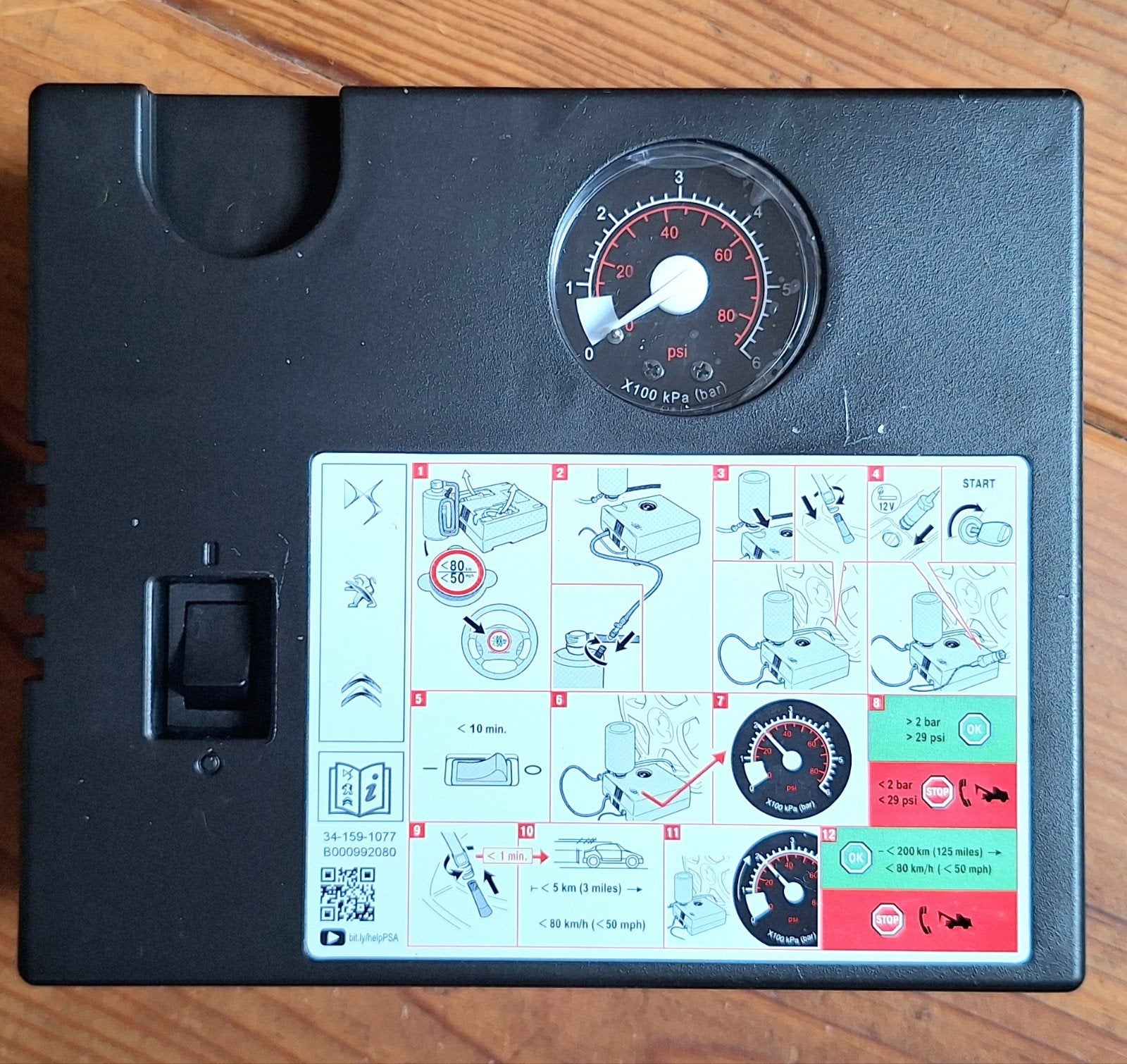 Compressor banden reparatie, Ophalen, Nieuw