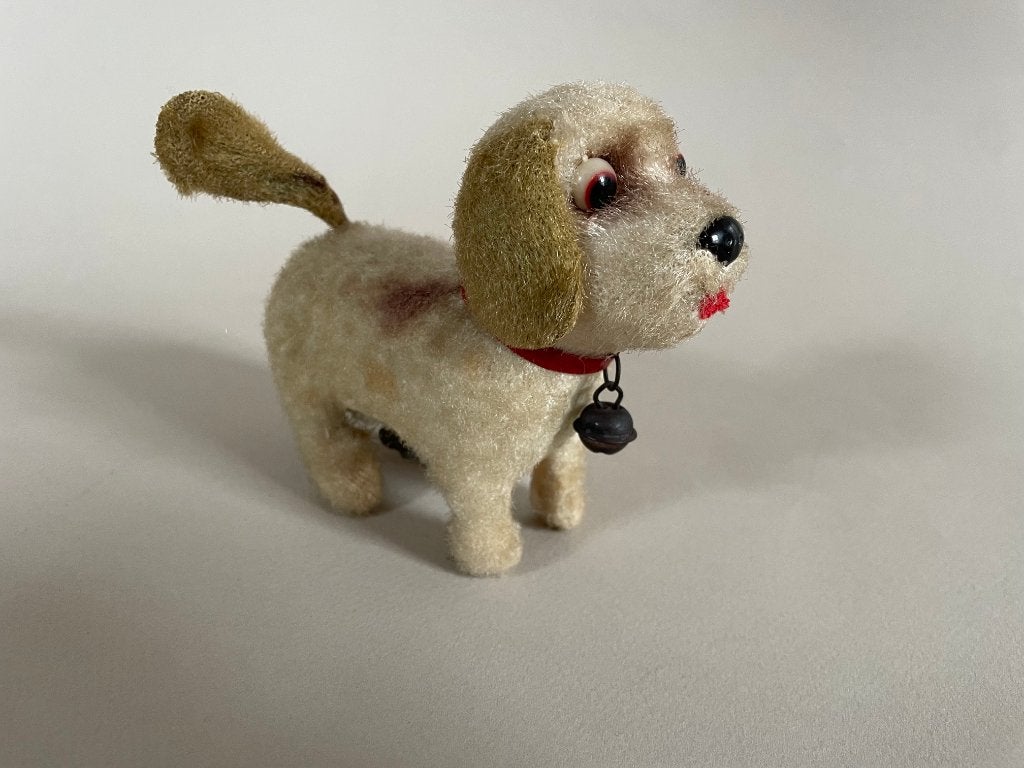 Antiek mechanisch hondje uit de jaren '50 van de vorige eeuw, Ophalen of Verzenden