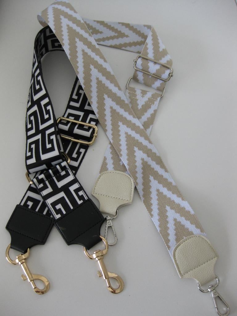 Bag Straps 2 stuks / 2 motieven voor tas of telefoon, Ophalen of Verzenden, Nieuw