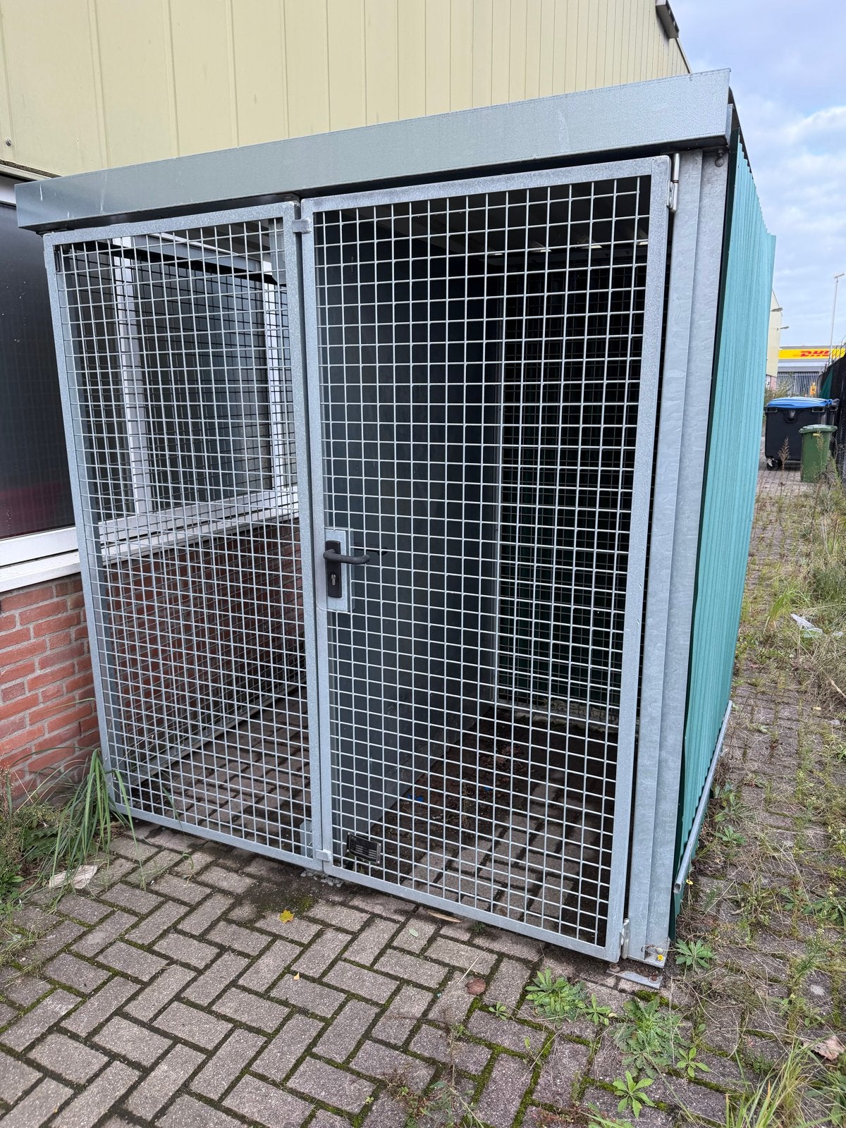 Gashok 2m x 1.6m - Stevige en veilige opslag, Ophalen of Verzenden, Gebruikt, Metaal, Overige typen
