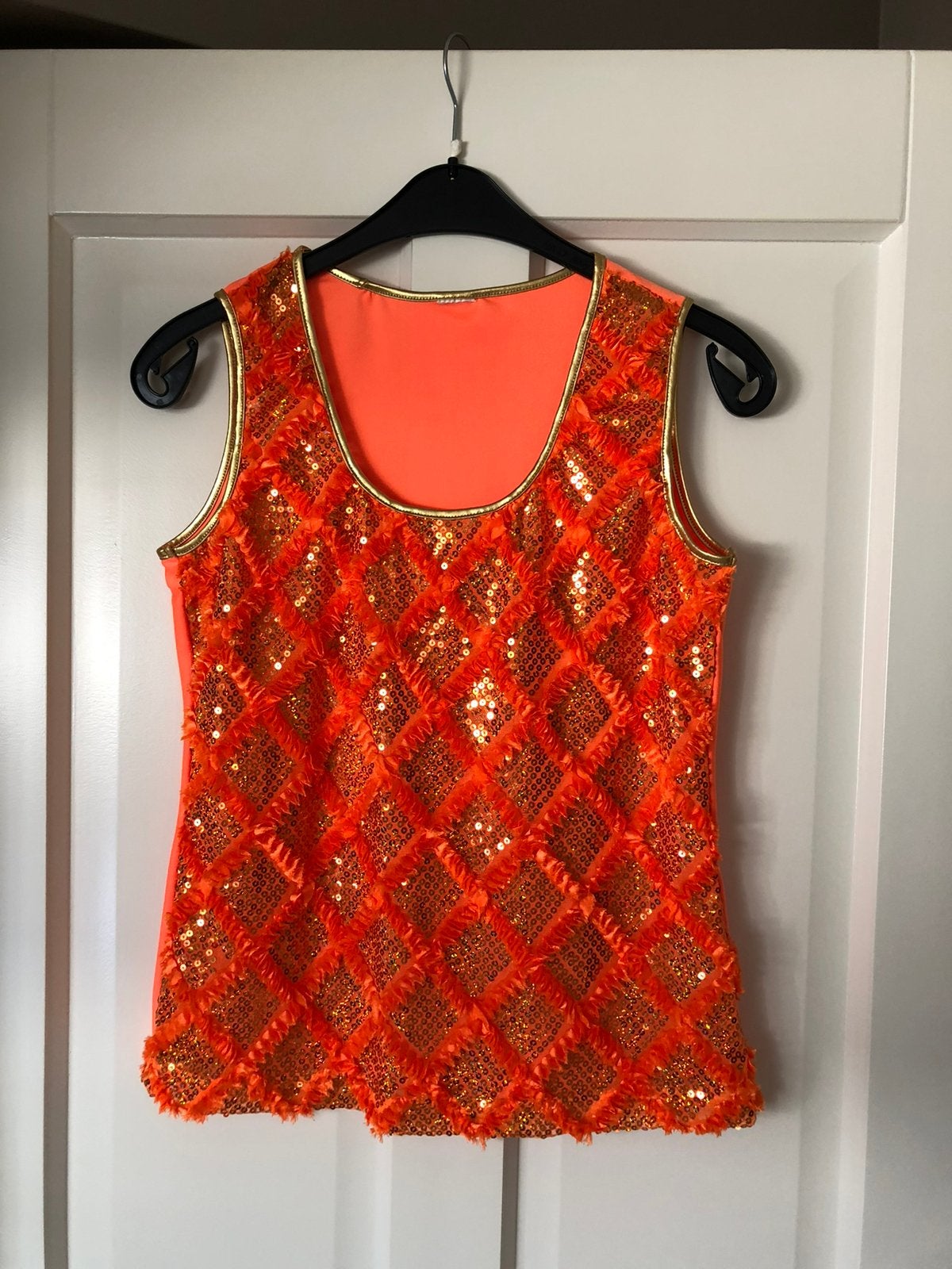 Dames carnaval gilet/giletje hesje 1 maat, Maat 38/40 (M), Carnaval, Ophalen of Verzenden, Zo goed als nieuw