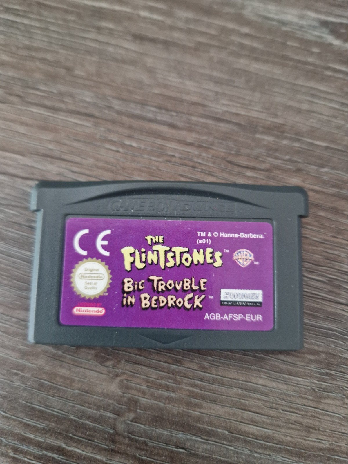 The Flintstones: Big Trouble in Bedrock GBA Game, Gebruikt, 1 speler, Ophalen of Verzenden, Vanaf 3 jaar