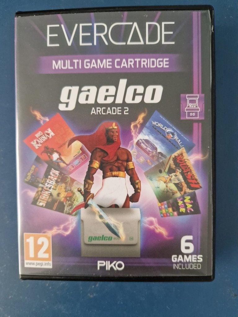 Evercade Cart: Gaelco Arcade 2, Spelcomputers en Games, 1 speler, Ophalen of Verzenden, Zo goed als nieuw, Vanaf 3 jaar