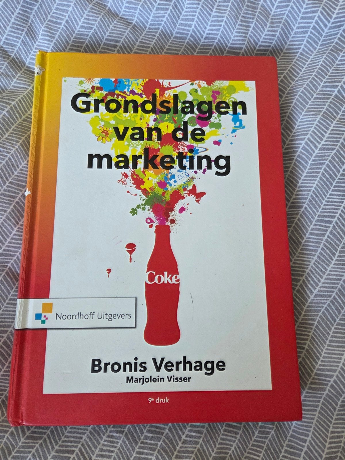 Grondslagen van de marketing - Bronis Verhagen, Boeken, Studieboeken en Cursussen, Zo goed als nieuw, Gamma, Bronis Verhagen, Marjolein Visser