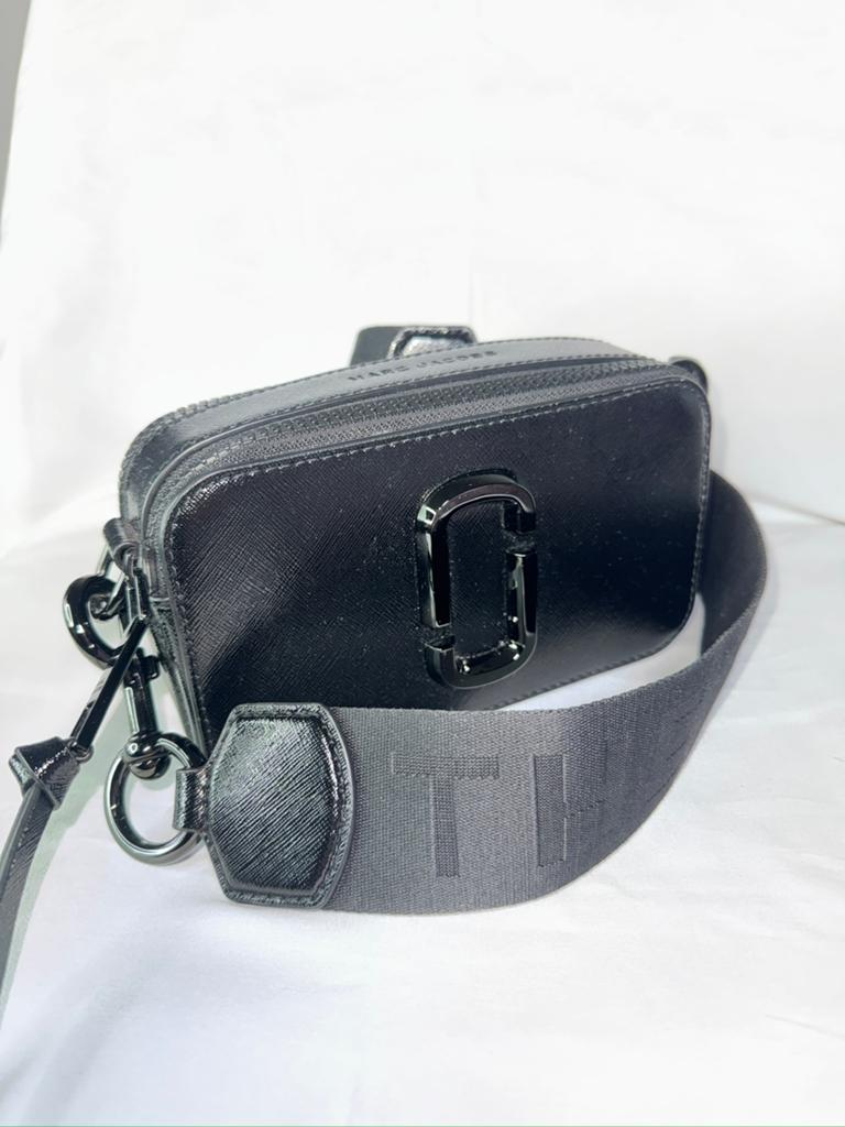 Marc Jacobs The Snapshot Black Schoudertas Origineel, Ophalen of Verzenden, Gedragen