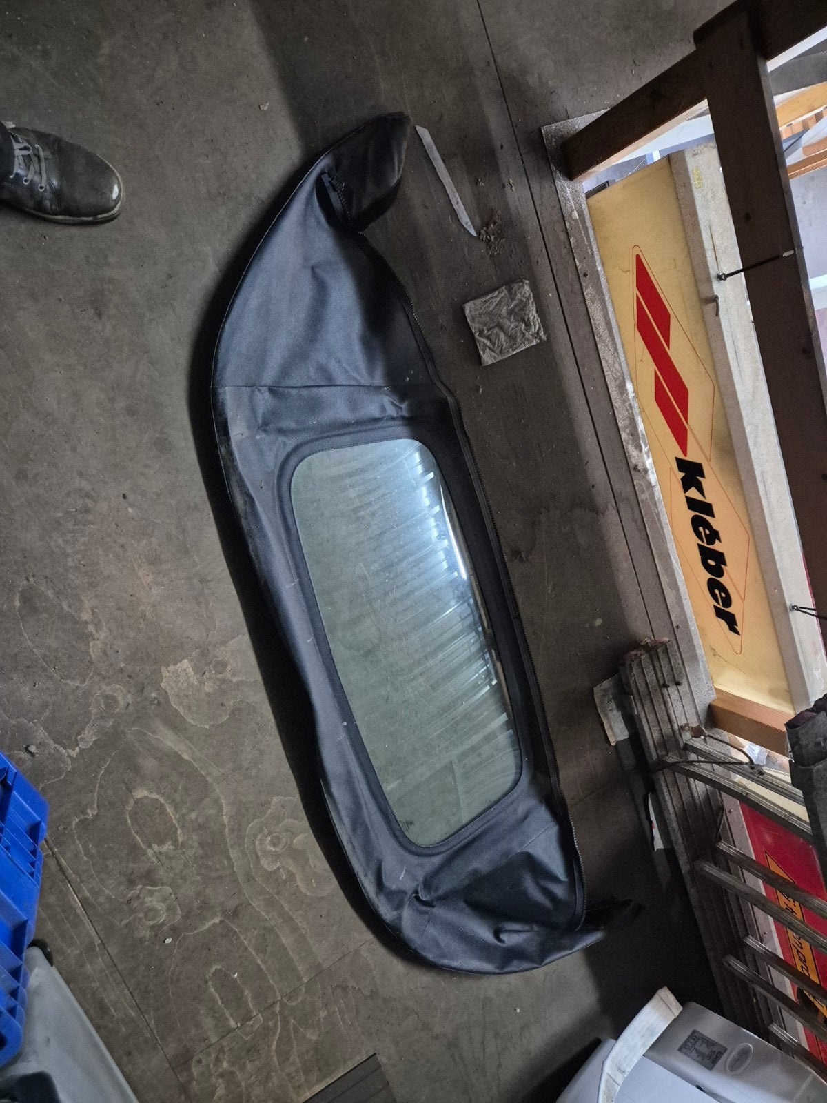 Softtop Mazda MX-5 NA compleet met frame en glazen ruit, Ophalen, Gebruikt, Mazda