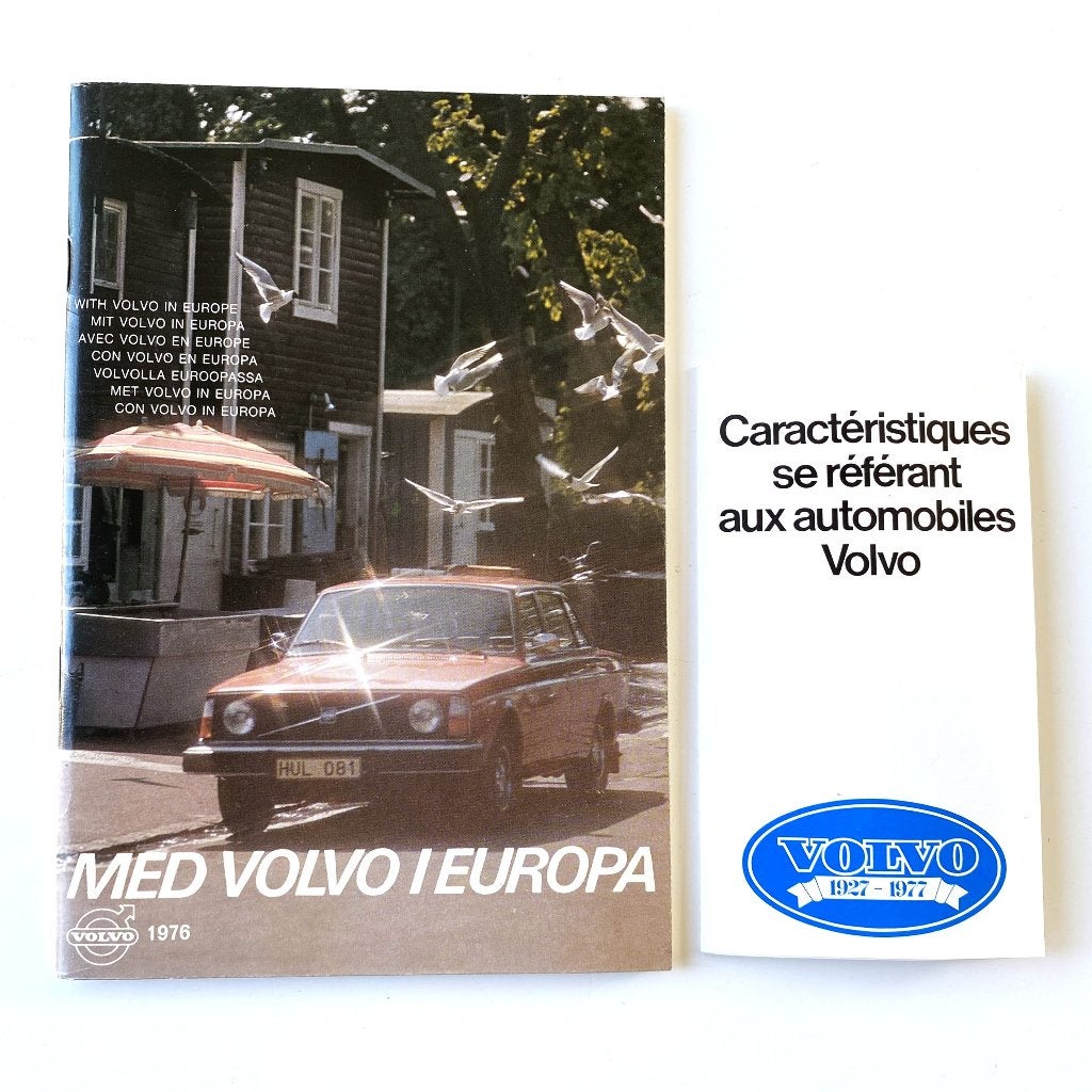 Volvo dealerlist Europa uit 1976, Verzenden, Gelezen, Volvo