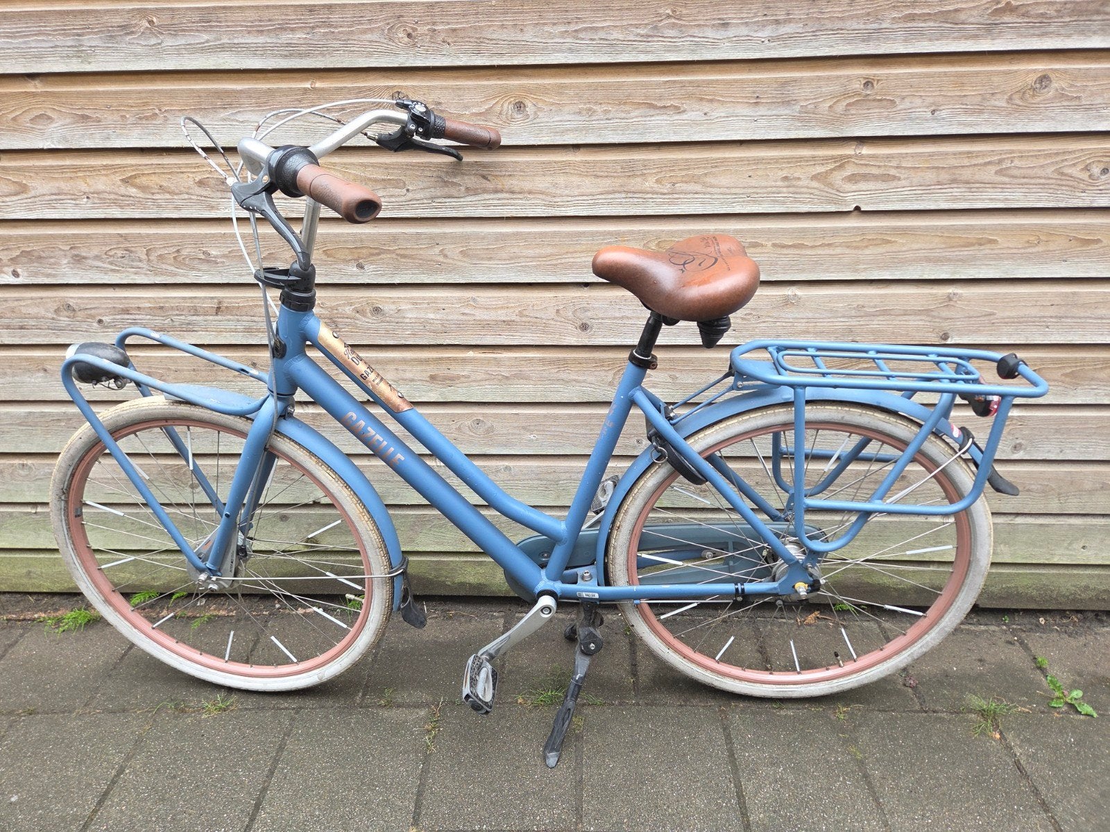 Gazelle Heavy Duty damesfiets 28 inch frame 54 – opknapper, Versnellingen, Ophalen of Verzenden, Gazelle, 53 tot 56 cm