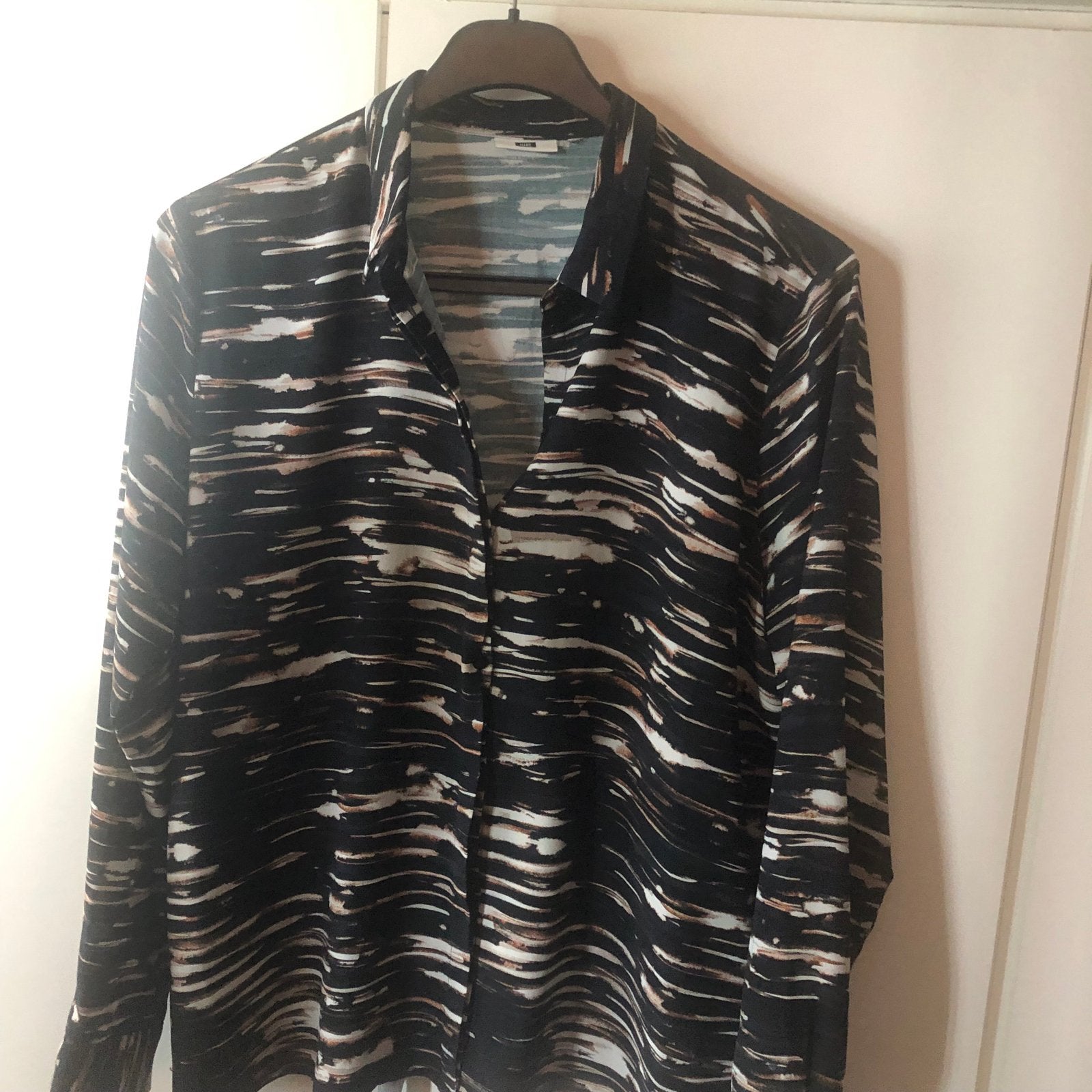Damesblouse WE maat 40, Kleding | Dames, Blouses en Tunieken, Ophalen of Verzenden, Gedragen, Maat 38/40 (M), Zwart