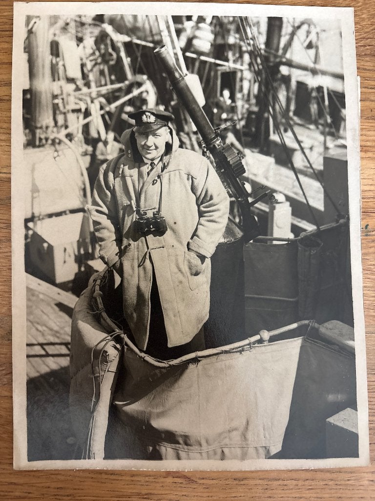 Militaria foto tweede wereldoorlog, Verzenden, Marine, Nederland, Foto of Poster