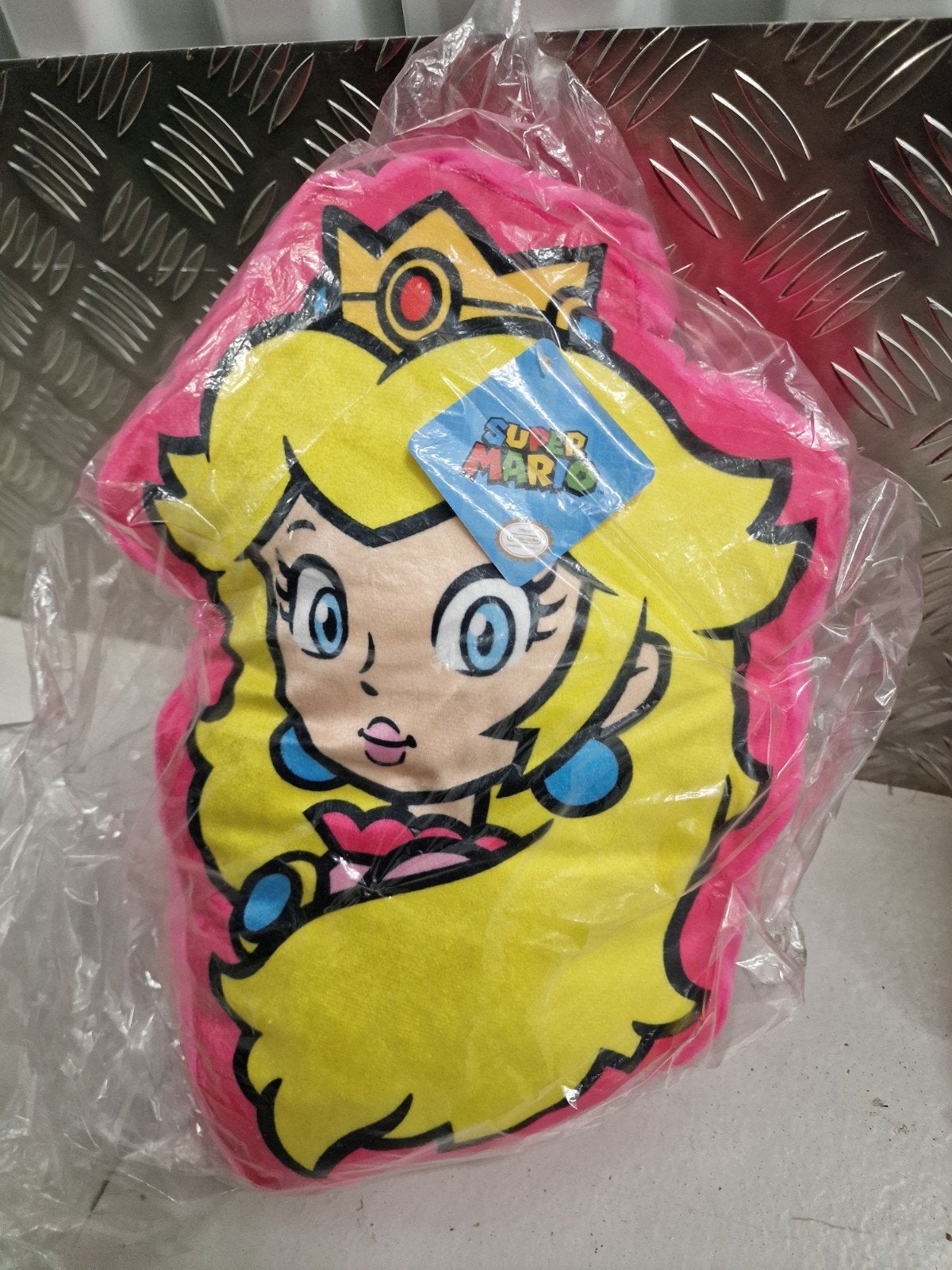 Super Mario Princess Peach Kussen Knuffel Nieuw, Kinderen en Baby's, Speelgoed | Knuffels en Pluche, Overige karakters, Overige typen