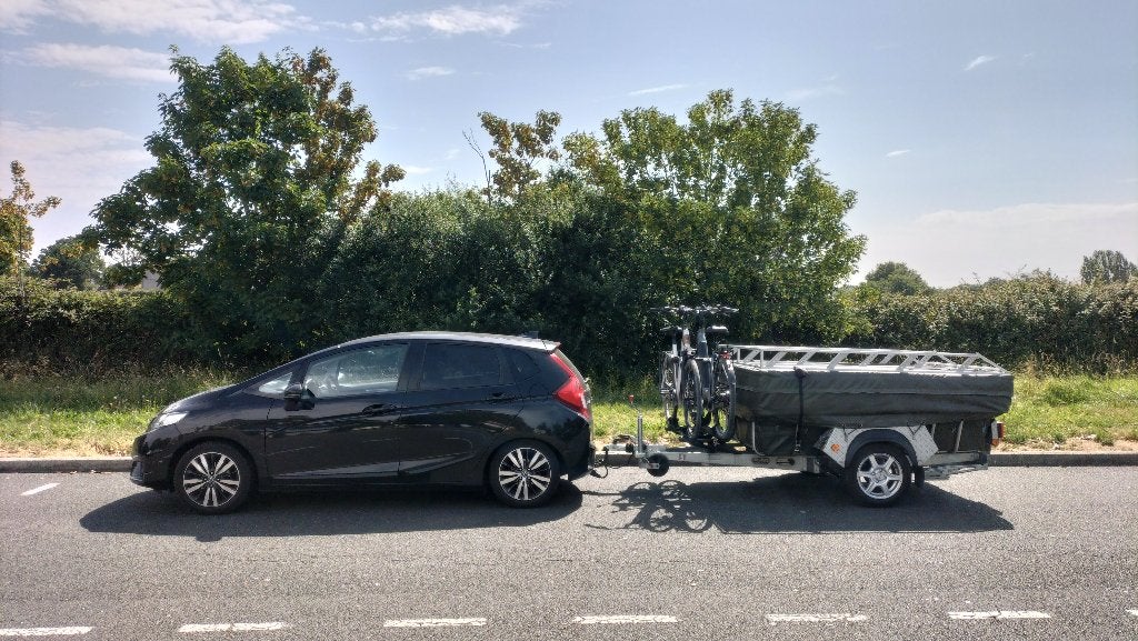 Holtkamper Nano tenttrailer, Ophalen, Meerkleurig, Tot en met 2, Holtkamper