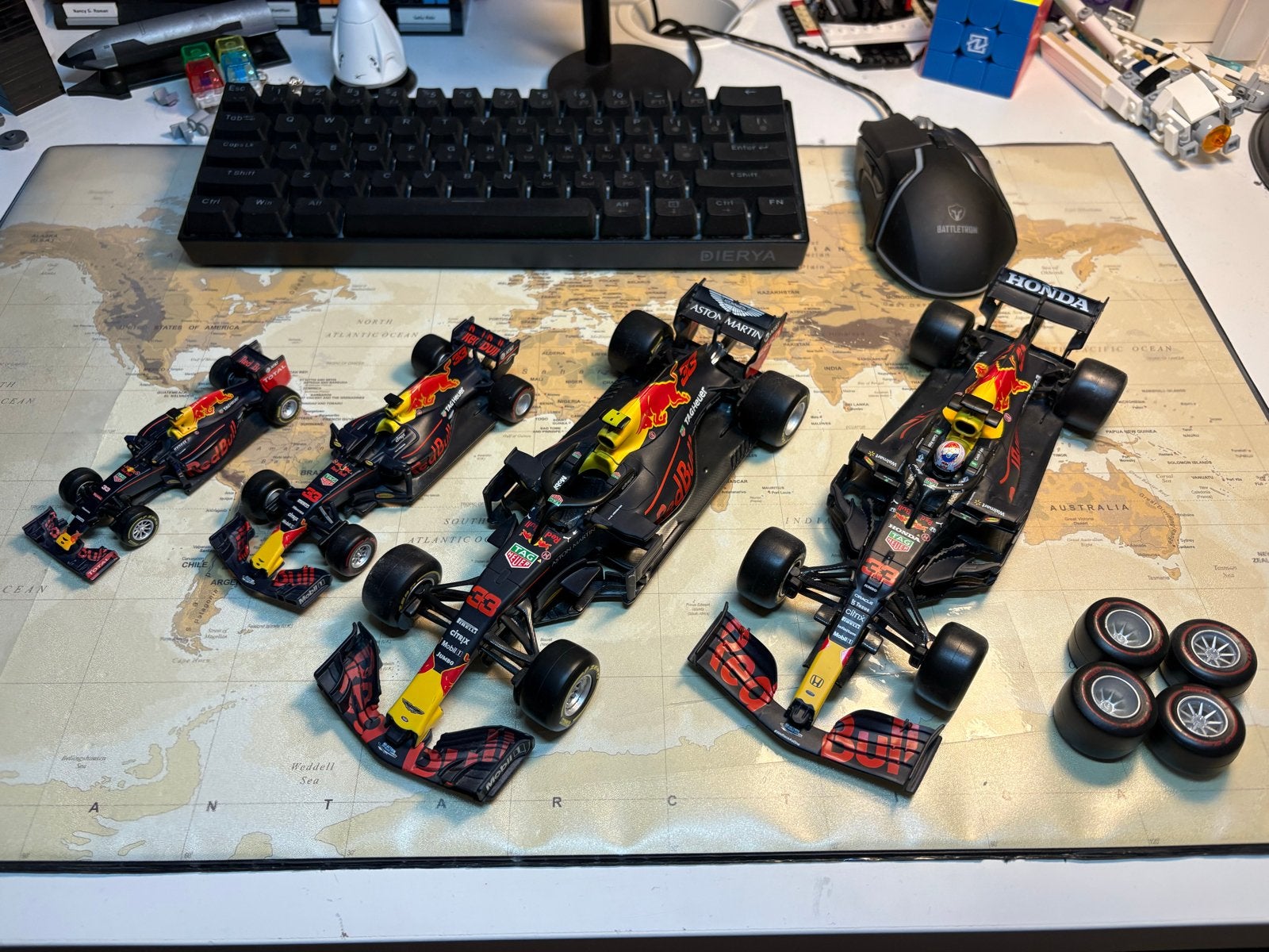 Max Verstappen Collector Auto's - Diverse Schalen, Ophalen of Verzenden, Zo goed als nieuw