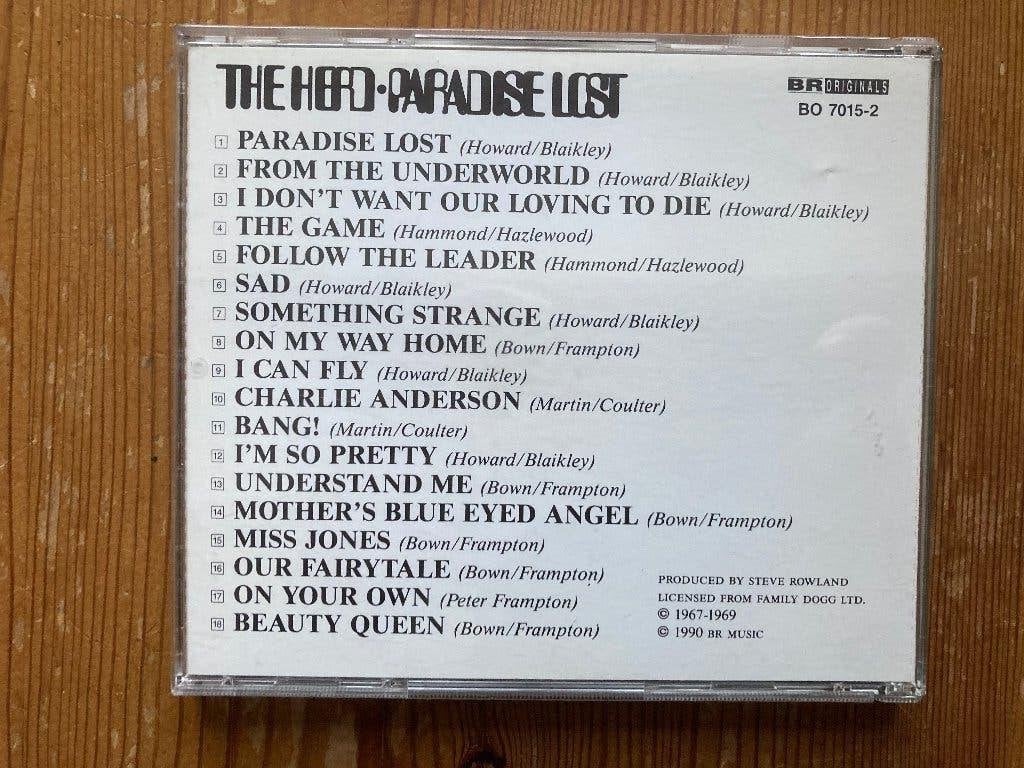 the herd  (peter frampton), Ophalen of Verzenden, Zo goed als nieuw, Reissue, Psychedelic Rock