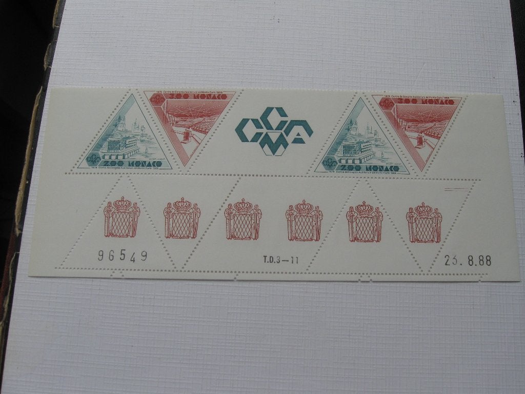 Monaco, Ophalen, Monaco, Postfris