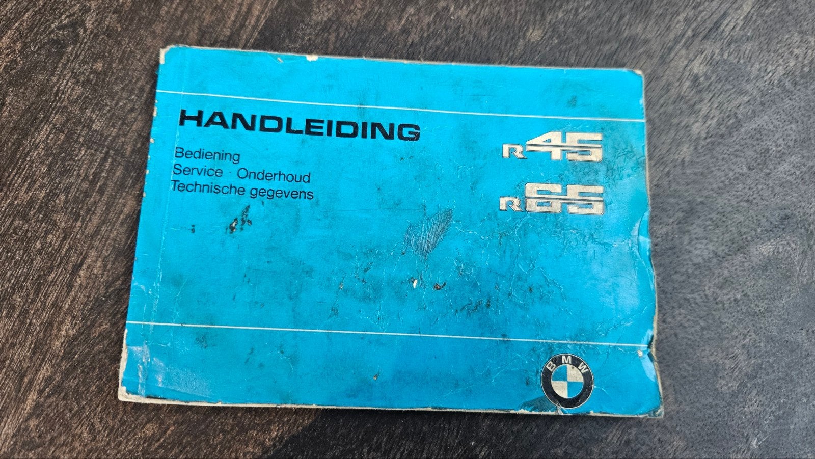 BMW R45 R65 Handleiding - Origineel en Compleet, Motoren, Ophalen of Verzenden