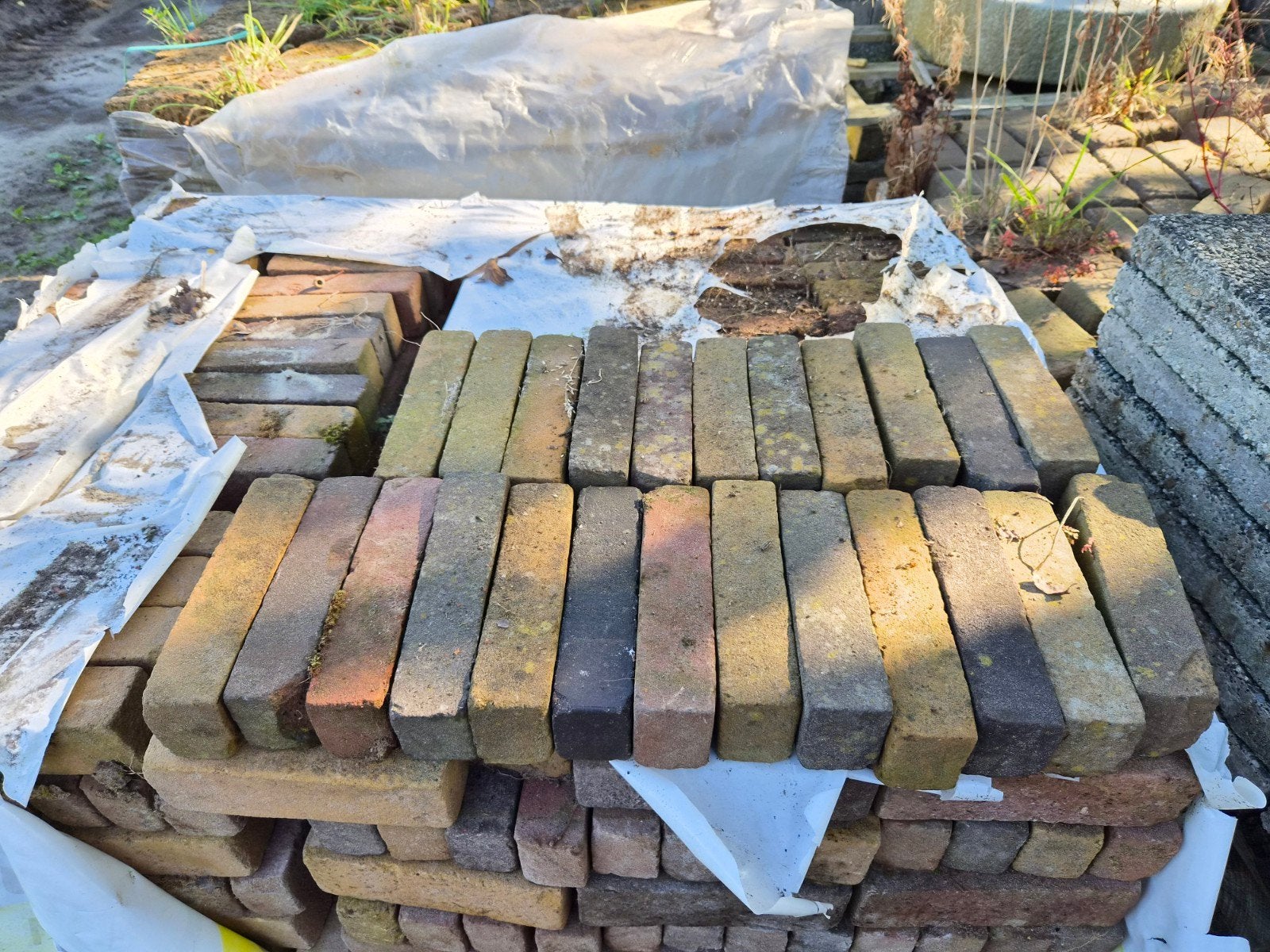 Waalformaat gebakken straat / metsel klinker, Tuin en Terras, Tegels en Klinkers, Ophalen, Overige materialen, Klinkers, Nieuw