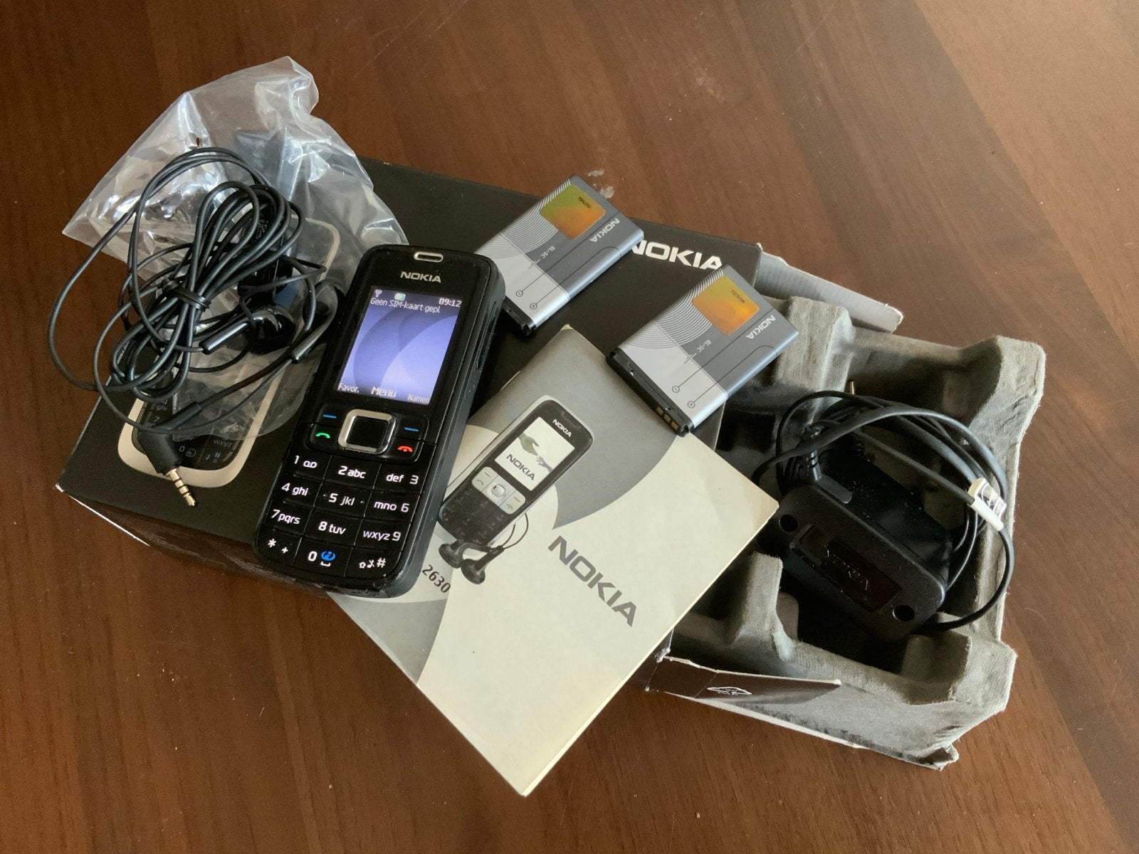 Nokia 3109 compleet, Verzenden, Zwart, Fysiek toetsenbord, Klassiek of Candybar