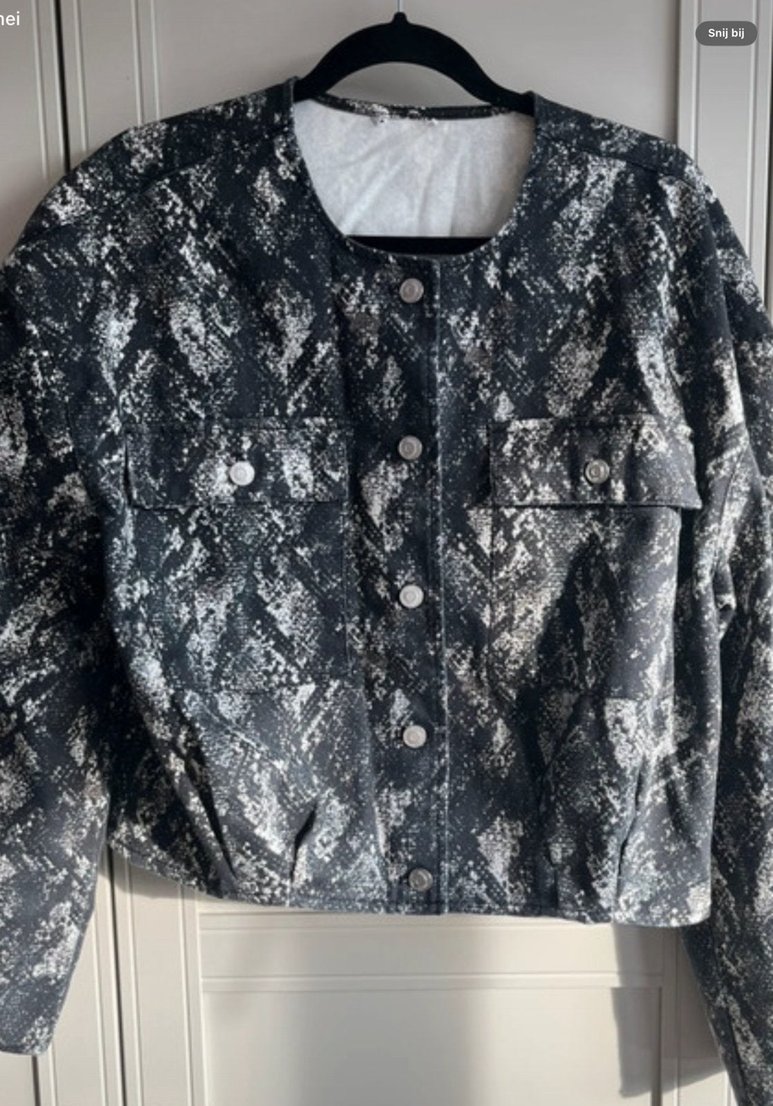 Shoeby jeans jas, Ophalen of Verzenden, Zo goed als nieuw, Maat 46/48 (XL) of groter, Blauw