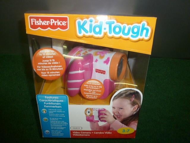 SPLINTERNIEUW Fischer Price Kid Tough Video Camera, Ophalen of Verzenden, Nieuw, Overige typen