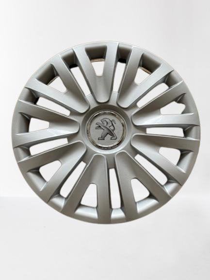 Nieuwe 14” Wieldoppen Set Zilver voor Peugeot 107 108 206, Peugeot, Verzenden, Nieuw, Peugeot