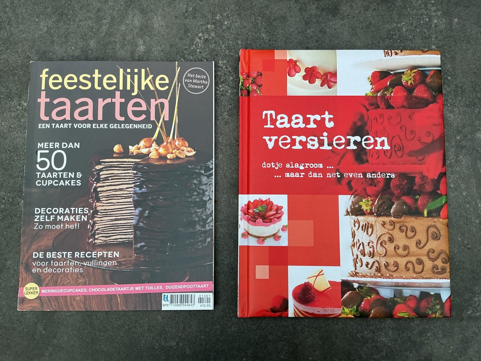 Feestelijke Taarten (Martha Stewart) & Taart Versieren, Boeken, Kookboeken, Ophalen of Verzenden, Zo goed als nieuw, Overige gebieden