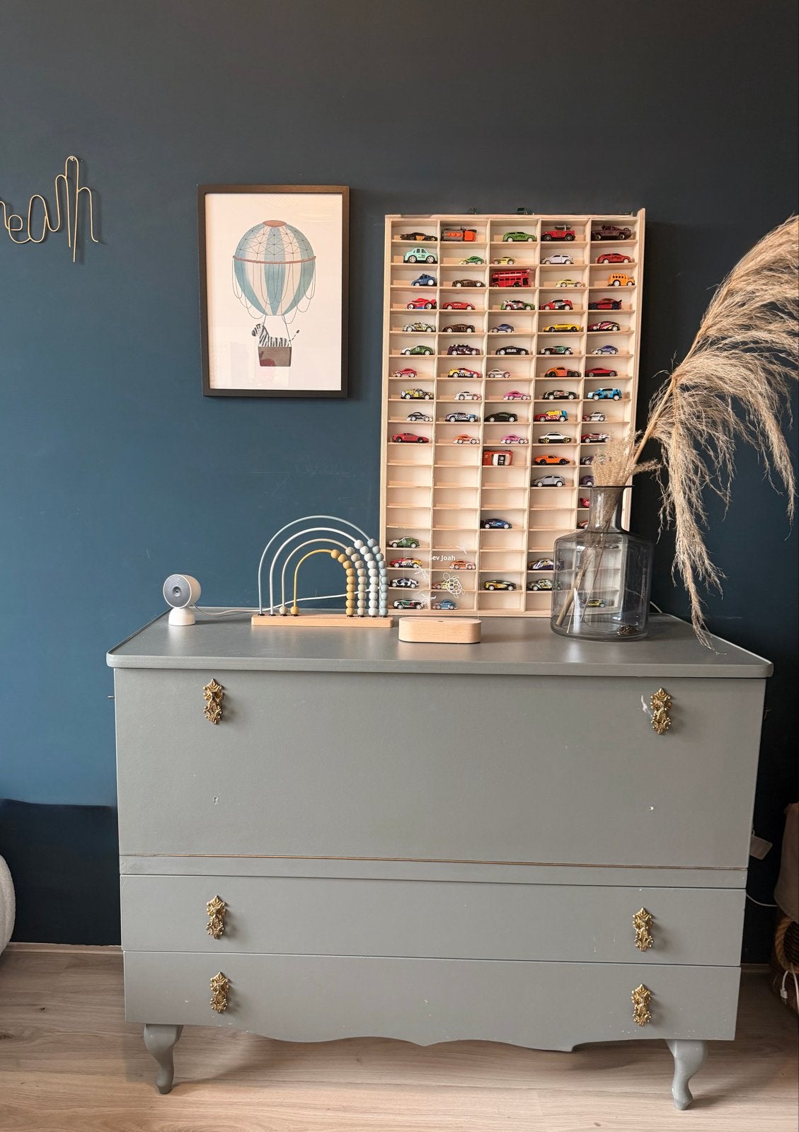 Dressoir / Commode met lades en kiepdeur - 106x50x80cm, Ophalen, Gebruikt, 100 tot 150 cm, Met lade(s)