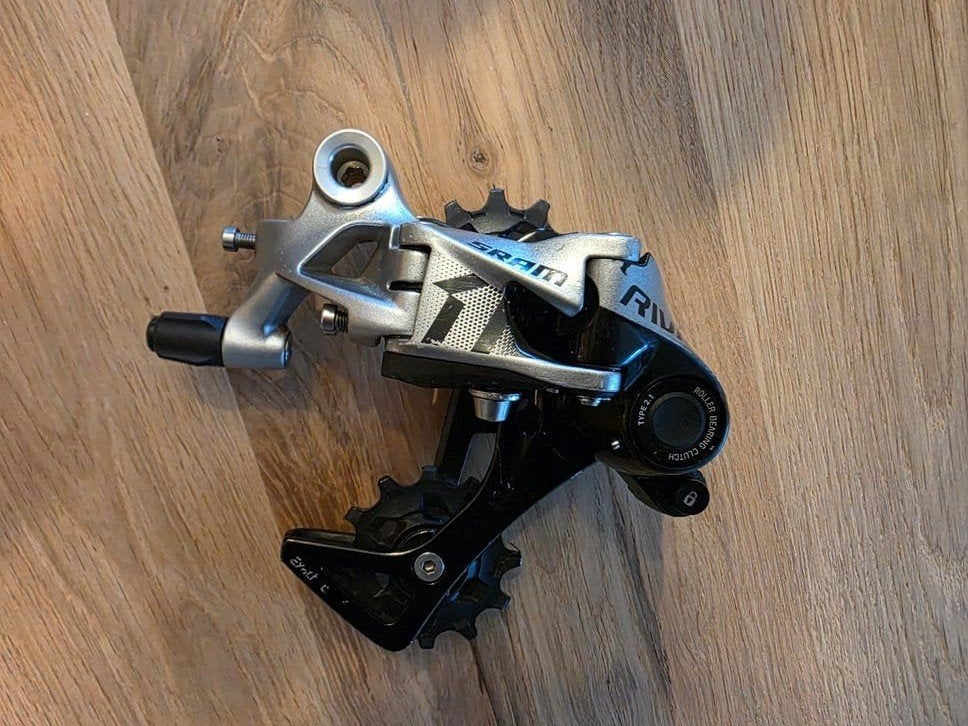 SRAM Rival 11 speed derailleur als nieuw, Gebruikt, Ophalen of Verzenden, SRAM, Derailleur of Ketting