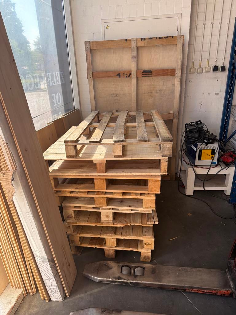 Houten Pallets, Doe-het-zelf en Verbouw, Hout en Planken, Ophalen