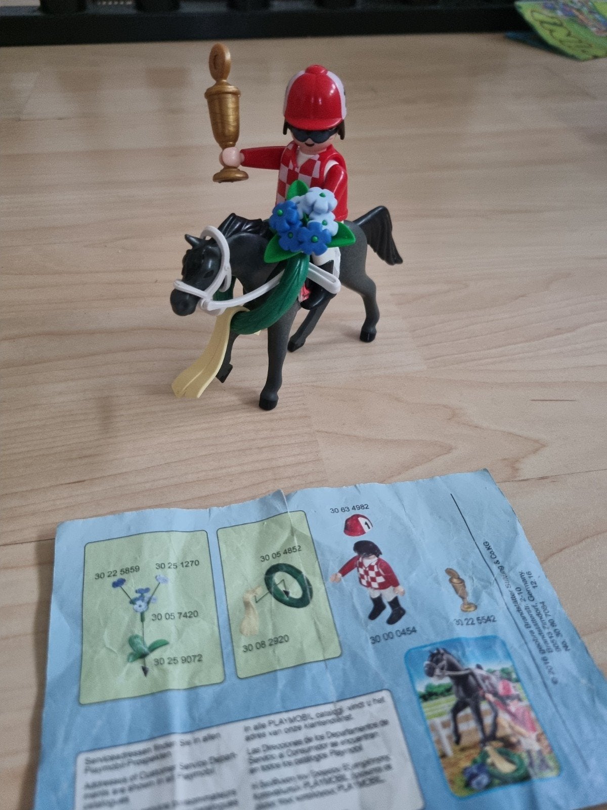 Playmobil 9261 jockey, Complete set, Ophalen of Verzenden, Zo goed als nieuw, Country