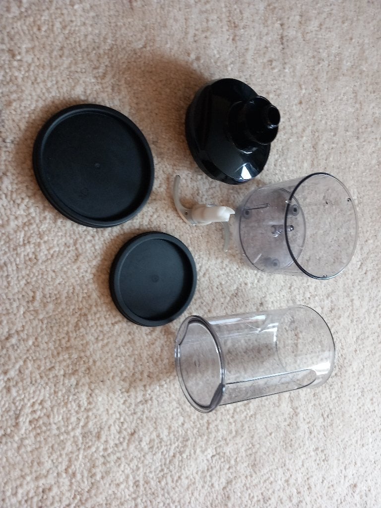 Bosch MaxoMixx accessoires: hakmolen, maatbeker (nieuw), Nieuw, Ophalen of Verzenden, Vaatwasserbestendig, Minder dan 1 liter