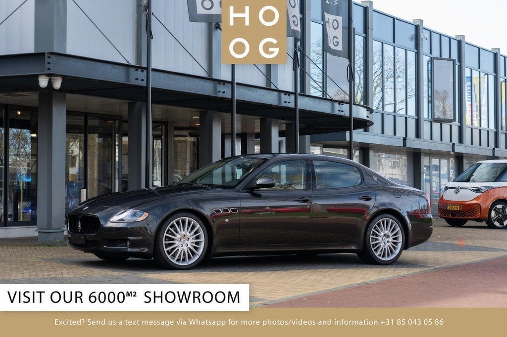 Maserati Quattroporte 4.7 V8 GTS (bj 2010, automaat), Automaat, Euro 5, Achterwielaandrijving, Gebruikt