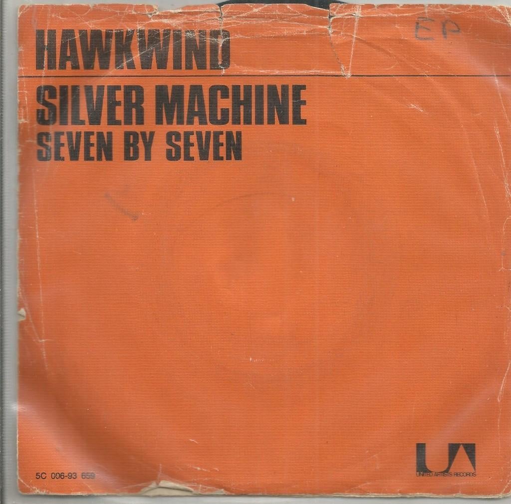Hawkwind – Silver Machine (1972), Fotohoes, Ophalen of Verzenden, Gebruikt, Rock en Metal