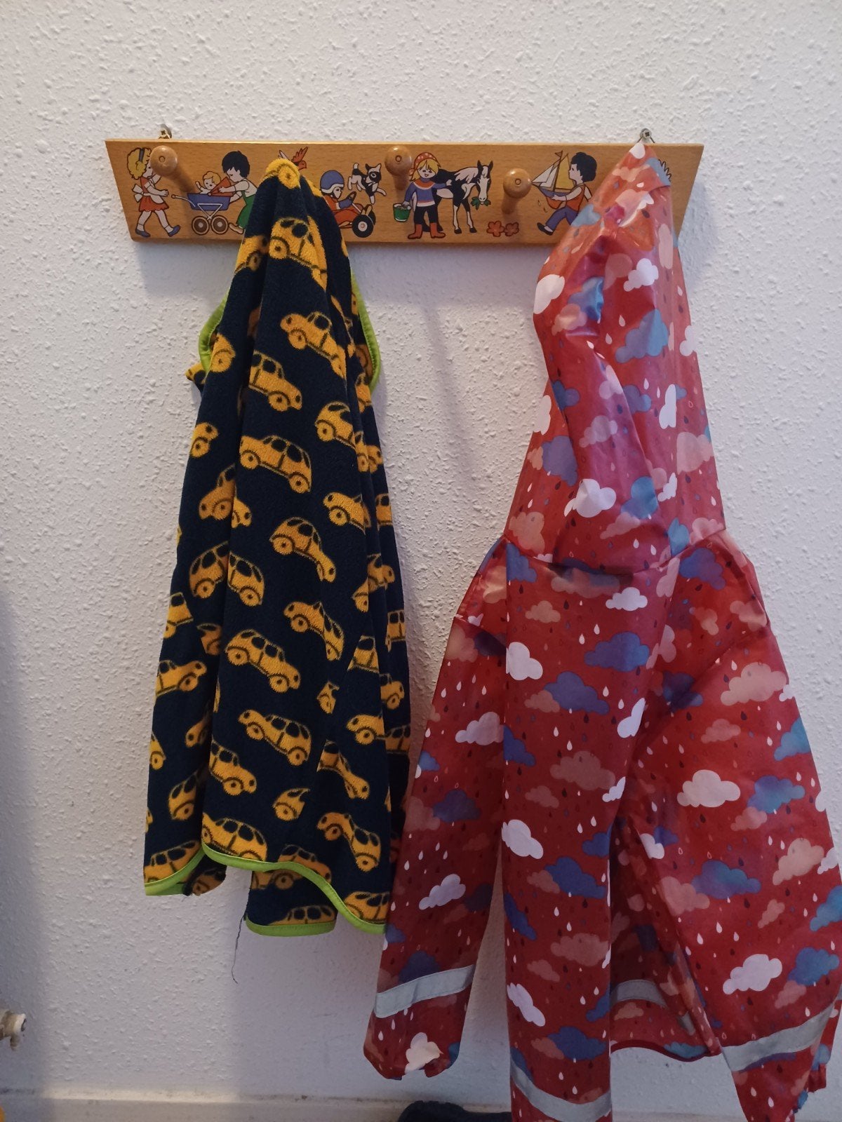 Vintage kinderkapstok, Ophalen, Wandkapstok, Minder dan 100 cm