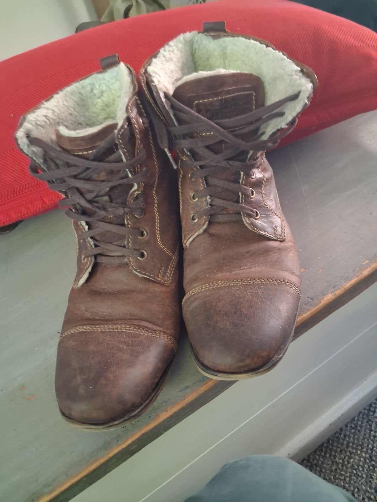 Bugatti heren boots - maat 43, Bugatti, Bruin, Boots, Ophalen of Verzenden