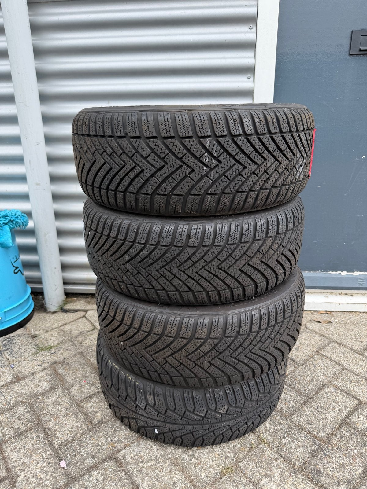 Vredestein Wintrac 195/50 R15 winterbanden (set van 4), Ophalen, Gebruikt
