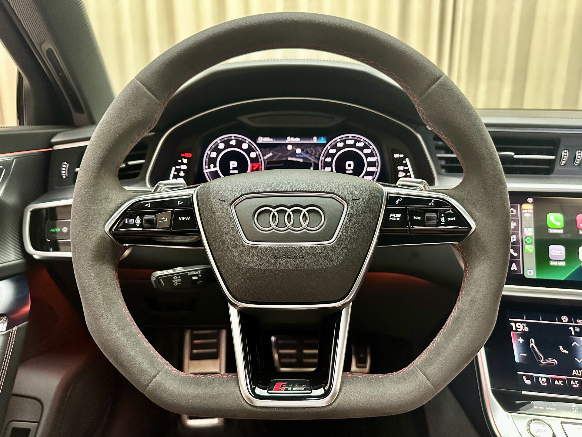 Audi RS6 ///Sport C8 / Carbon / Ceramic / Goodwood Green / B, Auto's, Audi, Automaat, Gebruikt, RS6, Vierwielaandrijving