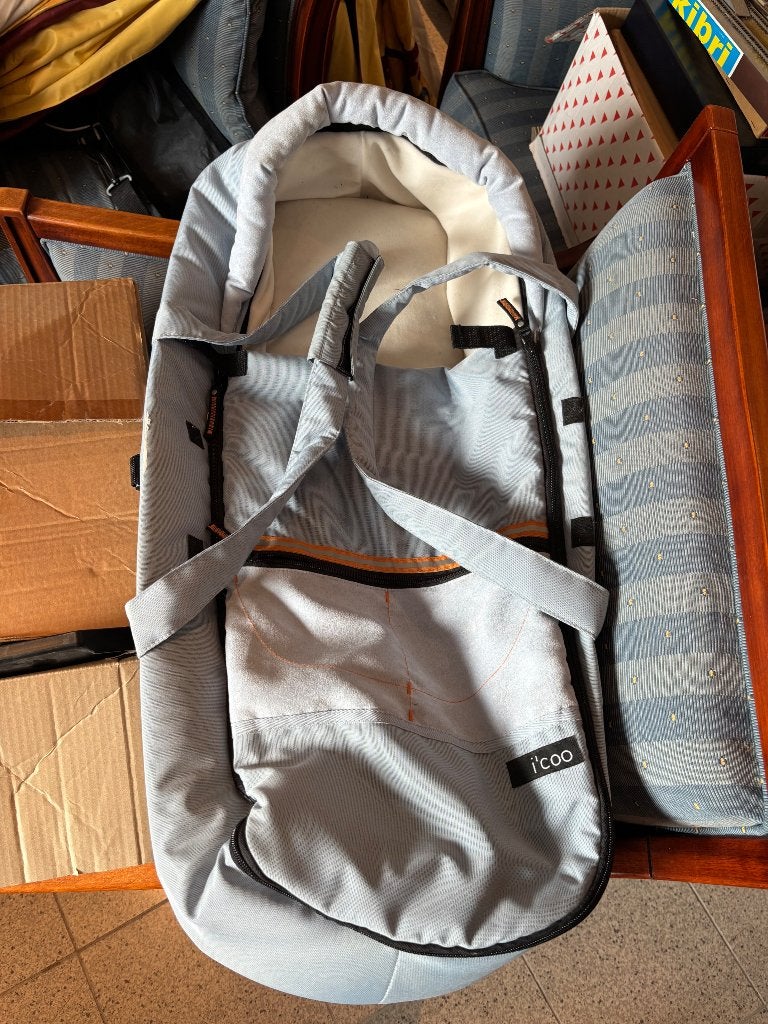 Icoo draagzak baby tas wieg mand 85 x 40, Ophalen of Verzenden, Wieg