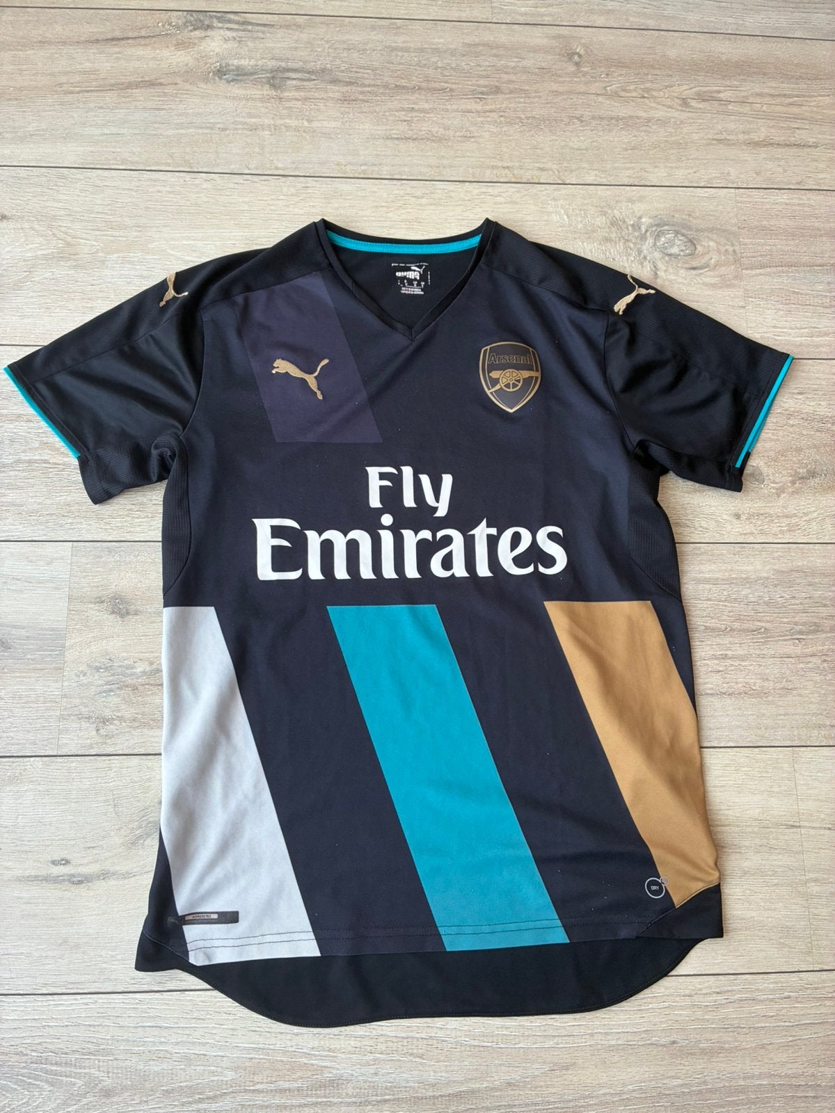 Arsenal 3e shirt 15/16 maat M, Maat M, Ophalen of Verzenden, Gebruikt, Shirt
