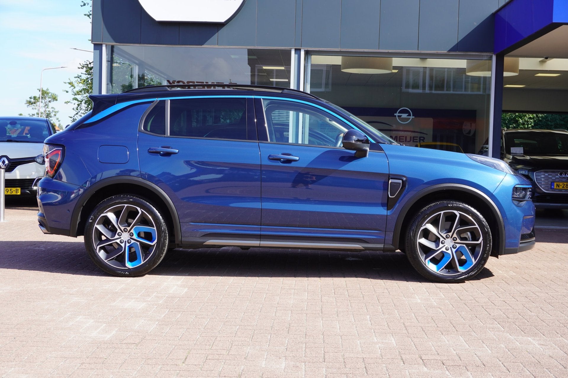 Lynk & Co 01 1.5 | Automaat | Airco | 360 Camera | Elek. pak, Dealer onderhouden, Stof, Euro 6, Blauw