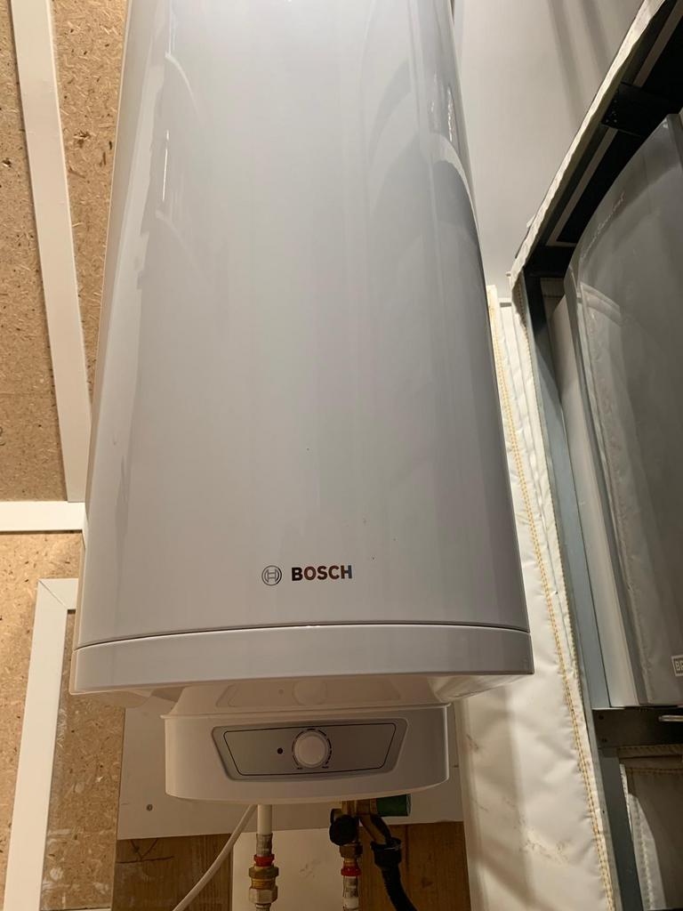 Bosch 180L elektrische boiler, incl. boekjes, Doe-het-zelf en Verbouw, Ophalen, Zo goed als nieuw, Overige typen