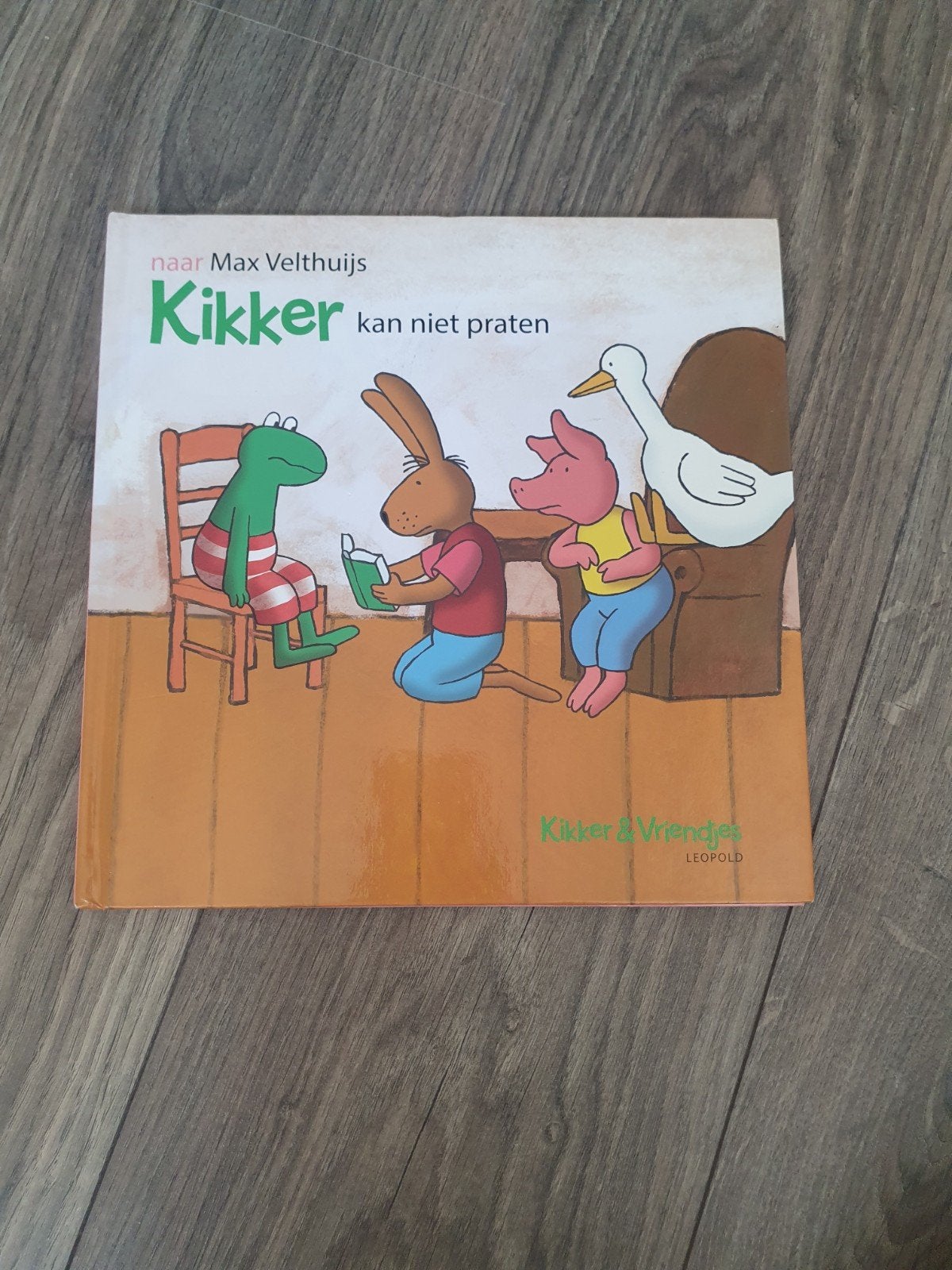 Kikker kan niet praten - Max Velthuijs (Kikker & Vriendjes), Ophalen, Fictie algemeen, Max Velthuijs, Jongen of Meisje