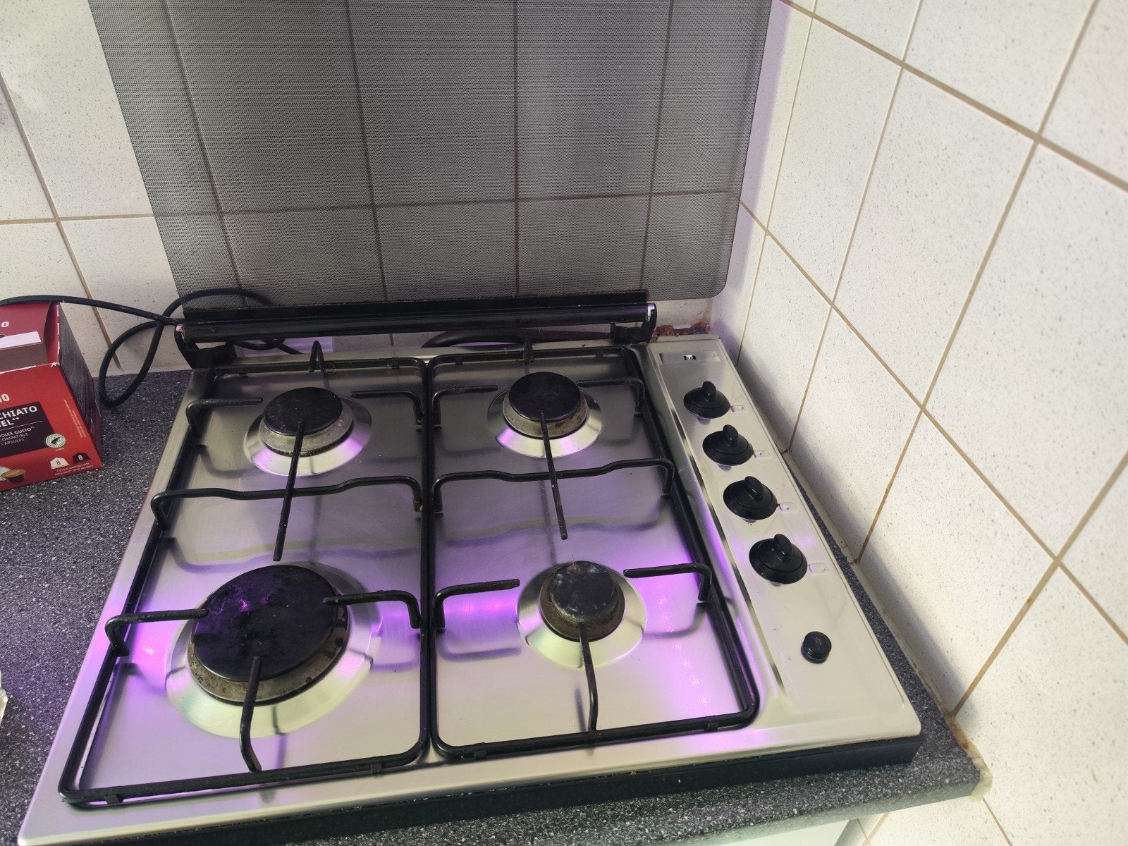 Gasfornuis met 4 kookzones - Gebruikt