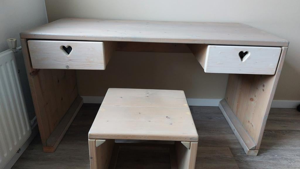 Uniek steigerhouten bureau, Ophalen of Verzenden