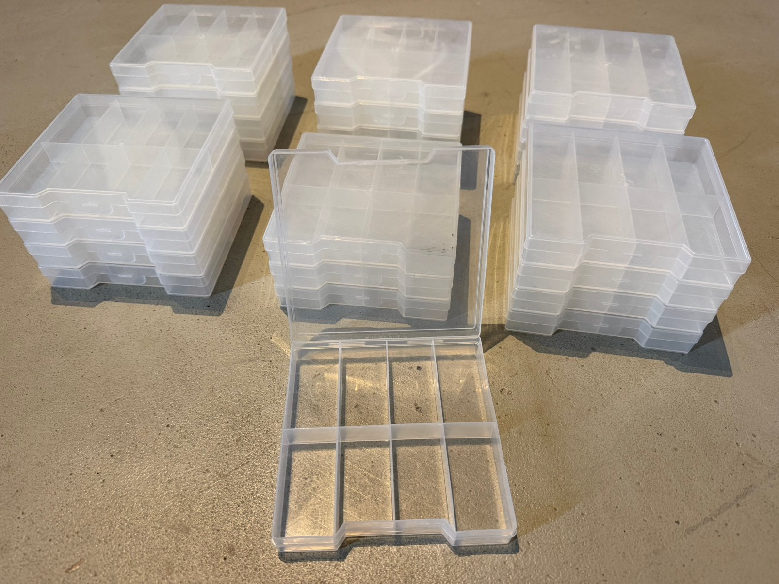 Kunststof assortiment/ sorteer doosjes (8 vaks), Ophalen of Verzenden, Zo goed als nieuw