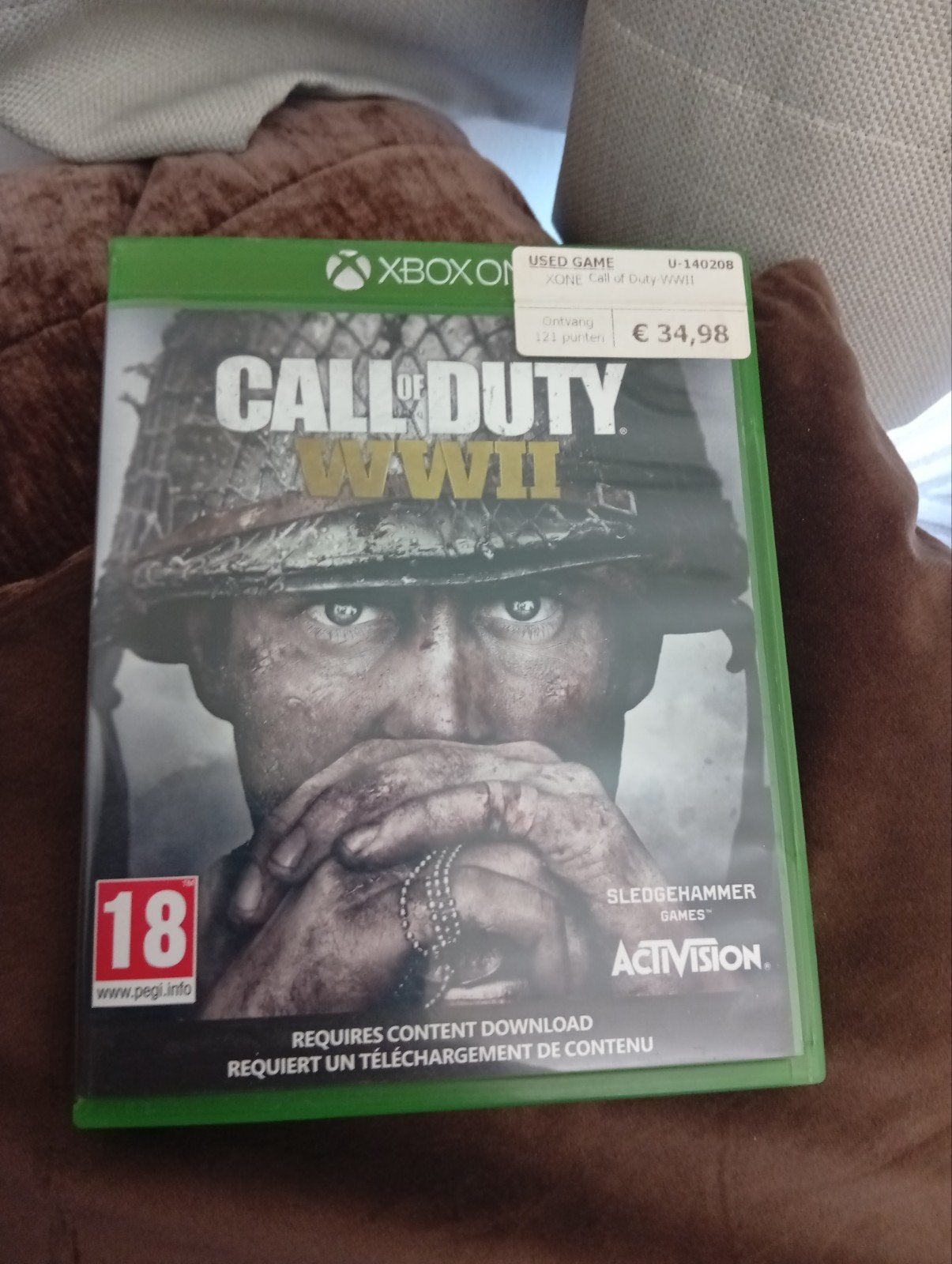 Call of Duty WWII Xbox One - Goed bod gevraagd, Ophalen, Online, Gebruikt, Vanaf 18 jaar